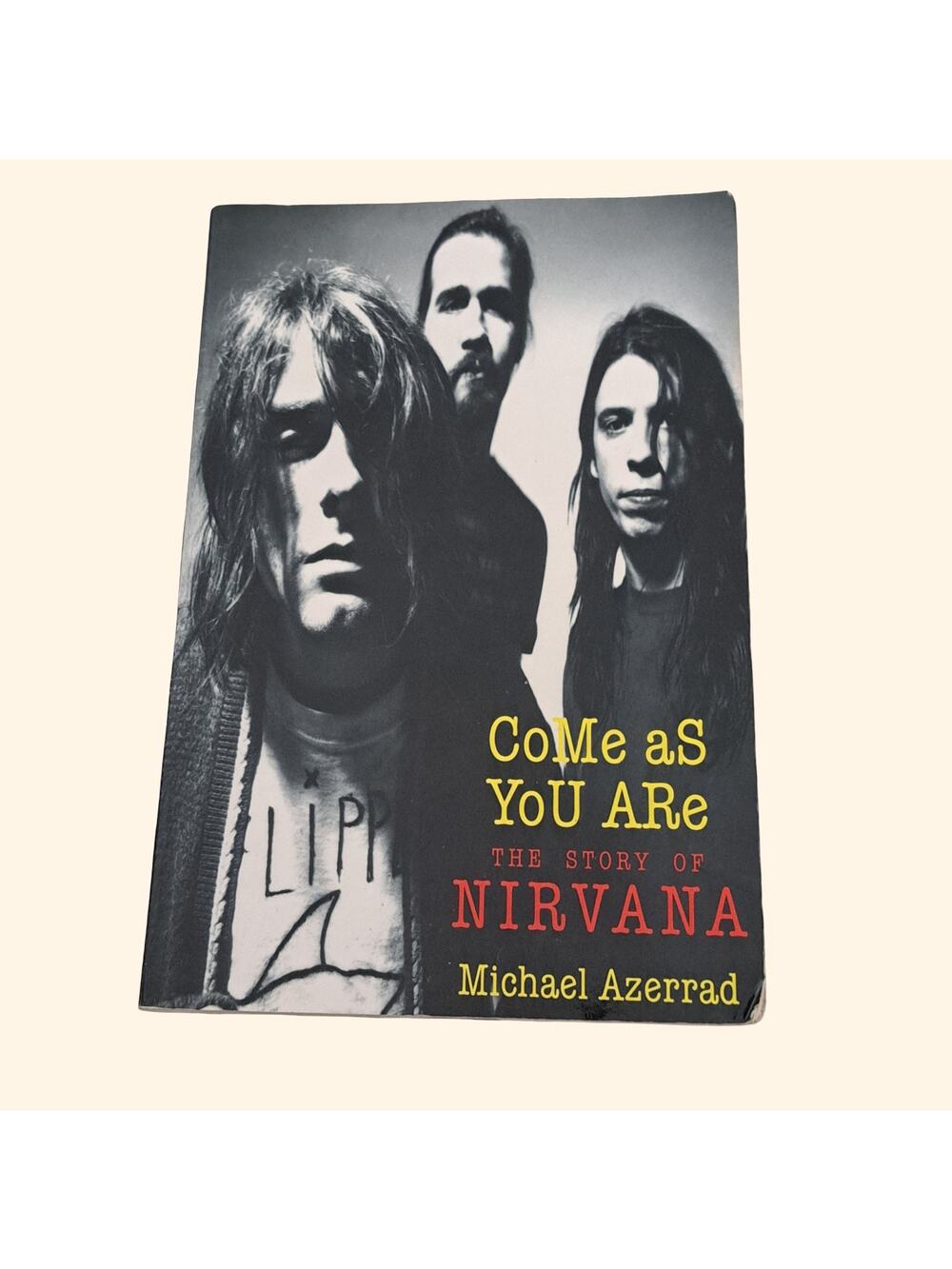 Come As You Are:The Story of Nirvana 1993 1stEdition Vintage 90s Grunge Bio Book